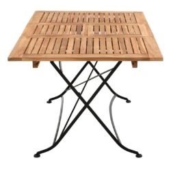 OUTLIV. Lindau Klapptisch 110/150x90x75 Cm Stahl/Teak Dunkelgrau -GartenMöbelPro Verkäufe outliv lindau klapptisch 110 150x90x75 cm stahl teak 1346161 3