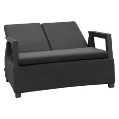 OUTLIV. By Detlef Steves Malaga Loungebank Aluminium/Sunbrella Anthrazit/Sooty -GartenMöbelPro Verkäufe outliv malaga loungebank aluminium sunbrella 1424041 5