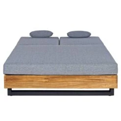 OUTLIV. Madrid Doppelliege Teak Recycelt/Olefin Teak Recycelt/Grau -GartenMöbelPro Verkäufe outliv marando doppelliege teak recycelt polster 1346799 4