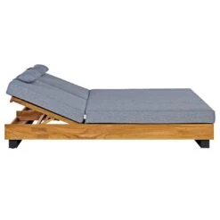 OUTLIV. Madrid Doppelliege Teak Recycelt/Olefin Teak Recycelt/Grau -GartenMöbelPro Verkäufe outliv marando doppelliege teak recycelt polster 1346799 5