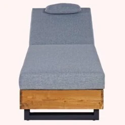 OUTLIV. Madrid Gartenliege Teak Recycelt/Olefin Teak Recycelt/Grau -GartenMöbelPro Verkäufe outliv marando loungeliege 200x60cm teak recycelt polster 1346766 3