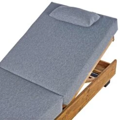 OUTLIV. Madrid Gartenliege Teak Recycelt/Olefin Teak Recycelt/Grau -GartenMöbelPro Verkäufe outliv marando loungeliege 200x60cm teak recycelt polster 1346766 6