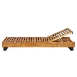 OUTLIV. Madrid Gartenliege Teak Recycelt/Olefin Teak Recycelt/Grau -GartenMöbelPro Verkäufe outliv marando loungeliege 200x60cm teak recycelt polster 1346766 9