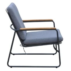 OUTLIV. Maranello Loungesessel Stahl/Rope Schwarz/Grau -GartenMöbelPro Verkäufe outliv maranello loungesessel stahl rope schwarz grau 1169732 4