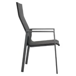 OUTLIV. Mia Stapelsessel Hoch Aluminium/Textilene Anthrazit/Coal -GartenMöbelPro Verkäufe outliv mia stapelsessel hoch aluminium rope 1365664 3