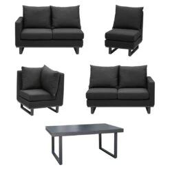 OUTLIV. By Detlef Steves Miami Dininglounge 5-tlg. Sunbrella Anthrazit/Sooty 14 OUTLIV. By Detlef Steves Miami Dininglounge 5-tlg. Sunbrella Anthrazit/Sooty -GartenMöbelPro Verkäufe outliv miami dininglounge 5 tlg sunbrella 1348680 3