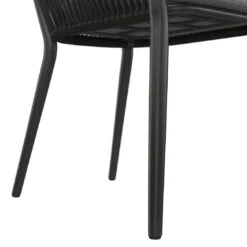 OUTLIV. Monet Gartensessel Aluminium/Rope Inkl. Kissen Schwarz/Dunkelgrau -GartenMöbelPro Verkäufe outliv monet diningsessel aluminium rope inkl kissen 1337284 7