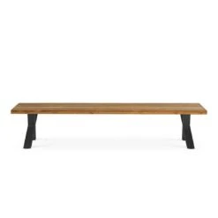 OUTLIV. Hudson Gartenbank Edelstahl/Teak Recycelt Charcoal/Teak Recycelt -GartenMöbelPro Verkäufe outliv ohio 4 sitzerbank 200 cm edelstahl teak recycelt 1347349 2