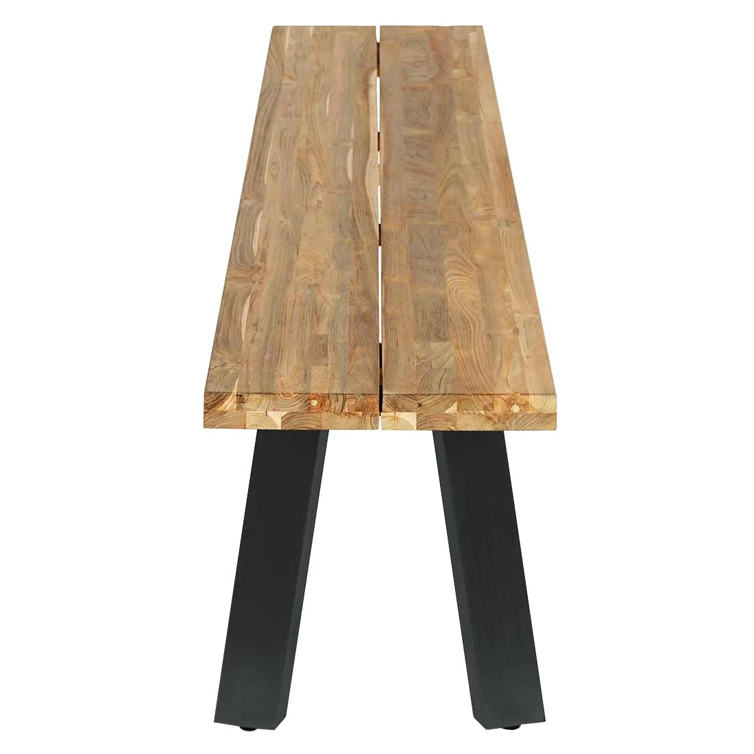 OUTLIV. Ohio Gartenbank Edelstahl/Teak Recycelt Charcoal/Teak Recycelt 5 OUTLIV. Ohio Gartenbank Edelstahl/Teak Recycelt Charcoal/Teak Recycelt – Bild 3