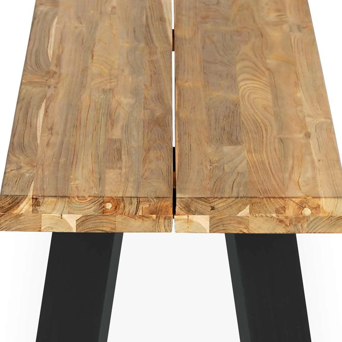 OUTLIV. Ohio Gartenbank Edelstahl/Teak Recycelt Charcoal/Teak Recycelt 6 OUTLIV. Ohio Gartenbank Edelstahl/Teak Recycelt Charcoal/Teak Recycelt – Bild 4