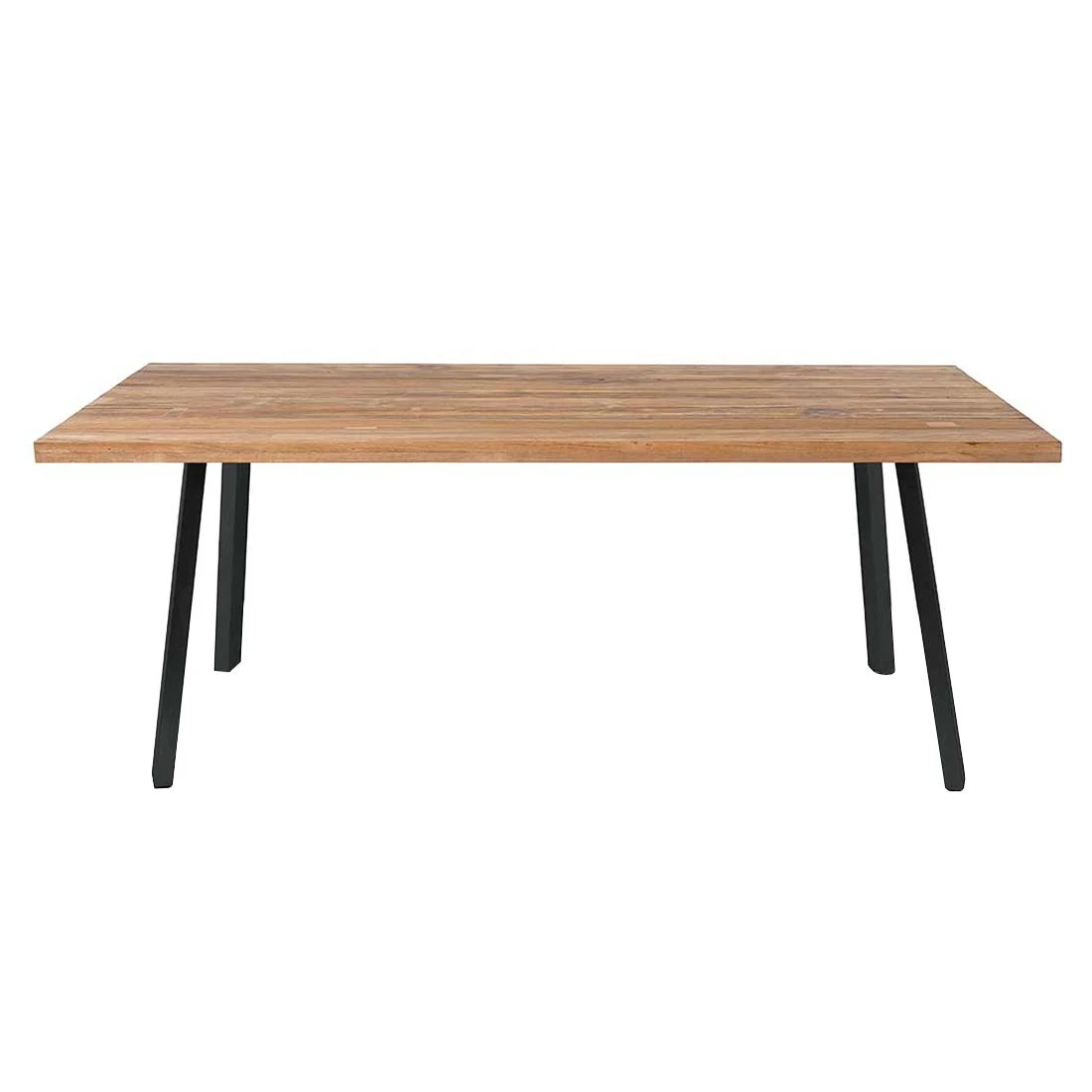 OUTLIV. Ohio Gartentisch 200x100cm Edelstahl/Teak Recycelt Charcoal/Teak Recycelt 4 OUTLIV. Ohio Gartentisch 200x100cm Edelstahl/Teak Recycelt Charcoal/Teak Recycelt – Bild 2