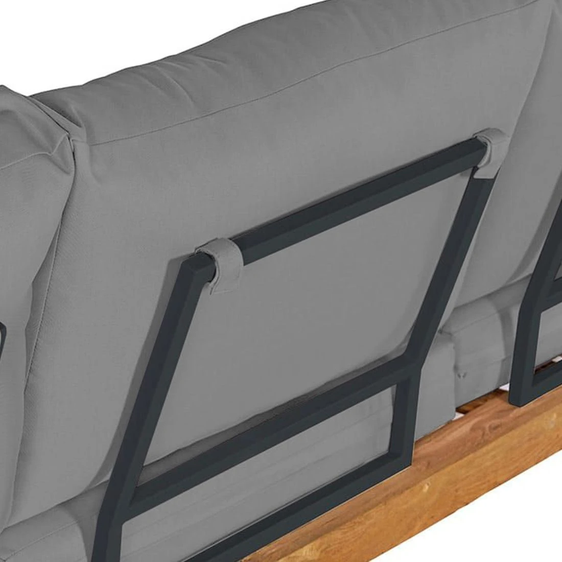 OUTLIV. Orleans Ecklounge Stahl/Suntex Anthrazit/Hellgrau 11 OUTLIV. Orleans Ecklounge Stahl/Suntex Anthrazit/Hellgrau – Bild 9