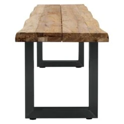 OUTLIV. Orlando Gartenbank 200cm Edelstahl/Teak Recycelt Charcoal/Teak Recycelt -GartenMöbelPro Verkäufe outliv orlando 4 sitzerbank 200cm aluminium teak recycelt 1346953 3