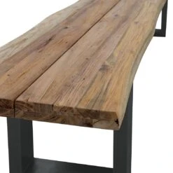 OUTLIV. Orlando Gartenbank 200cm Edelstahl/Teak Recycelt Charcoal/Teak Recycelt -GartenMöbelPro Verkäufe outliv orlando 4 sitzerbank 200cm aluminium teak recycelt 1346953 4