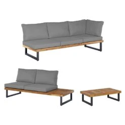 OUTLIV. Orleans Ecklounge 3-tlg. Stahl/Suntex Anthrazit/Hellgrau 14 OUTLIV. Orleans Ecklounge 3-tlg. Stahl/Suntex Anthrazit/Hellgrau -GartenMöbelPro Verkäufe outliv orleans loungeset 3 tlg stahl suntex 1371505 3