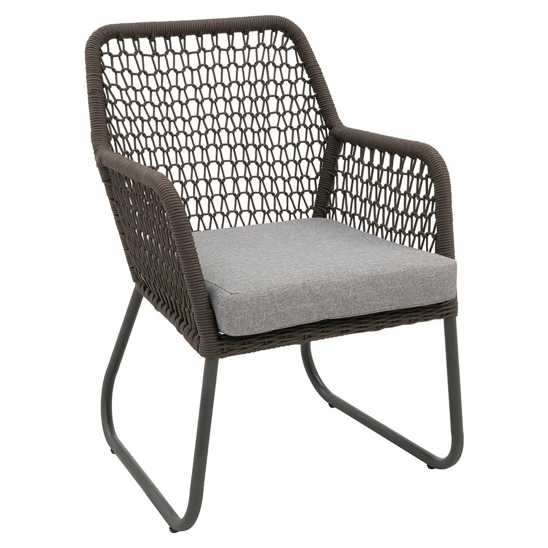 OUTLIV. Poison Gartensessel Aluminium/Rope Dunkelgrau 3 OUTLIV. Poison Gartensessel Aluminium/Rope Dunkelgrau