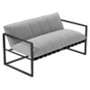 OUTLIV. By Detlef Steves Reef Gartensofa 150cm Aluminium/Sunbrella Schwarz/Flanelle -GartenMöbelPro Verkäufe outliv reef loungesofa 150cm aluminium sunbrella 1341244 1