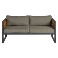 OUTLIV. Rhodos Loungeset 4-tlg. Aluminium/Teak/Olefin Anthrazit/Natur -GartenMöbelPro Verkäufe outliv rhodos sofagruppe 4 tlg aluminium teak olefin 1431719 10