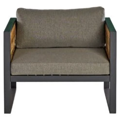 OUTLIV. Rhodos Loungeset 4-tlg. Aluminium/Teak/Olefin Anthrazit/Natur -GartenMöbelPro Verkäufe outliv rhodos sofagruppe 4 tlg aluminium teak olefin 1431719 6