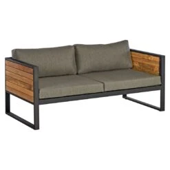 OUTLIV. Rhodos Loungeset 4-tlg. Aluminium/Teak/Olefin Anthrazit/Natur -GartenMöbelPro Verkäufe outliv rhodos sofagruppe 4 tlg aluminium teak olefin 1431719 8