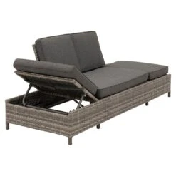 OUTLIV. Roma Gartensofa Geflecht/Polyester Grau/Anthrazit 20 OUTLIV. Roma Gartensofa Geflecht/Polyester Grau/Anthrazit -GartenMöbelPro Verkäufe outliv roma loungebank geflecht polster grau anthrazit 1253398 8