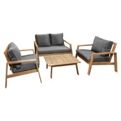 OUTLIV. Rosa Loungeset 4-tlg. Akazie/Spun-Polyester Natur/Anthrazit 7 OUTLIV. Rosa Loungeset 4-tlg. Akazie/Spun-Polyester Natur/Anthrazit -GartenMöbelPro Verkäufe outliv rosa sofagruppe 4 tlg akazie spun polyester 1366797 2