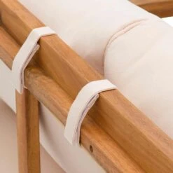 OUTLIV. Santa Cruz Gartensofa Akazie/Polyester Natur/Ecru -GartenMöbelPro Verkäufe outliv santa cruz 2 sitzersofa akazie polyester 1338098 10