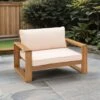 OUTLIV. Santa Cruz Loungesessel Akazie/Polyester Natur/Ecru -GartenMöbelPro Verkäufe outliv santa cruz loungesessel akazie polyester 1338109 1
