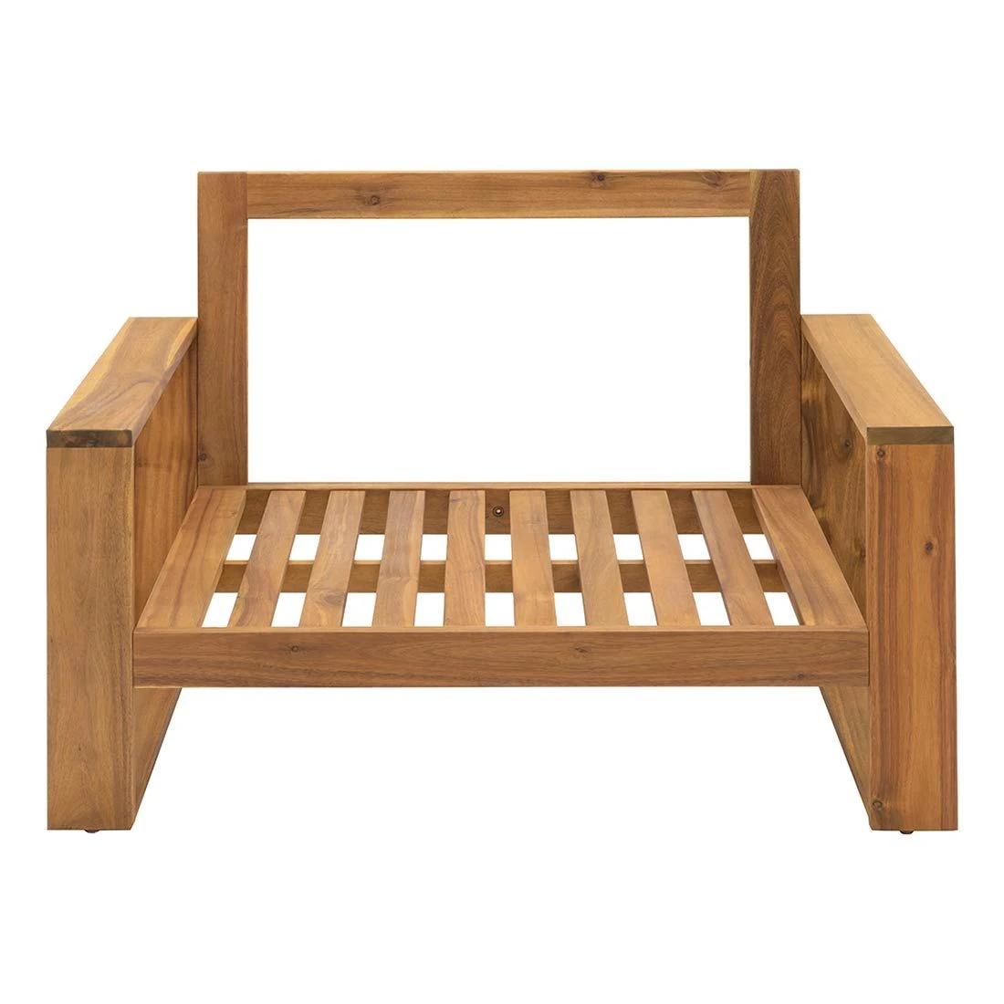 OUTLIV. Santa Cruz Loungesessel Akazie/Polyester Natur/Ecru 9 OUTLIV. Santa Cruz Loungesessel Akazie/Polyester Natur/Ecru – Bild 7