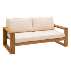 OUTLIV. Santa Cruz Loungeset 2-tlg. Akazie/Polyester Natur/Ecru -GartenMöbelPro Verkäufe outliv santa cruz loungeset 2 tlg akazie polyester 1376950 6