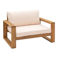 OUTLIV. Santa Cruz Loungeset 3-tlg. Akazie/Polyester Natur/Ecru -GartenMöbelPro Verkäufe outliv santa cruz loungeset 3 tlg akazie polyester 1376884 8