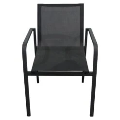 OUTLIV. Santa Monica Stapelsessel Aluminium/Textilene Anthrazit -GartenMöbelPro Verkäufe outliv santa monica stapelsessel aluminium textilene 1340595 2