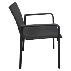 OUTLIV. Santa Monica Stapelsessel Aluminium/Textilene Anthrazit -GartenMöbelPro Verkäufe outliv santa monica stapelsessel aluminium textilene 1340595 3