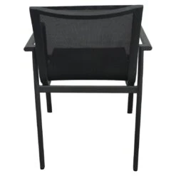 OUTLIV. Santa Monica Stapelsessel Aluminium/Textilene Anthrazit -GartenMöbelPro Verkäufe outliv santa monica stapelsessel aluminium textilene 1340595 4