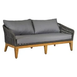 OUTLIV. Santorin Gartensofa 170 Cm Teak/Rope/Olefin Natur/Dunkelgrau 8 OUTLIV. Santorin Gartensofa 170 Cm Teak/Rope/Olefin Natur/Dunkelgrau -GartenMöbelPro Verkäufe outliv santorin 2 sitzersofa 170 cm teak rope olefin 1431774 2