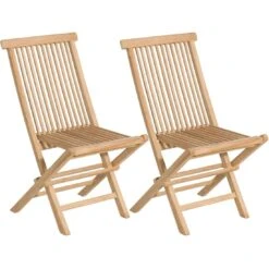 OUTLIV. Portland Klappstuhl Teak Natur