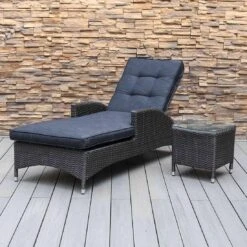 OUTLIV. Spain Beistelltisch Geflecht Dunkelgrau -GartenMöbelPro Verkäufe outliv spain beistelltisch geflecht 1338758 4