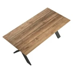 OUTLIV. Tilburg Gartentisch 200x100cm Anthrazit/Teak Recycelt -GartenMöbelPro Verkäufe outliv tilburg gartentisch 200x100cm aluminium teak anthrazit teak recycelt 1177839 4