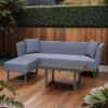 OUTLIV. By Detlef Steves Tonga Loungeset 3-tlg. Aluminium/Sunbrella Anthrazit/Flanelle -GartenMöbelPro Verkäufe outliv tonga loungeset 3 tlg aluminium sunbrella 1434150 1