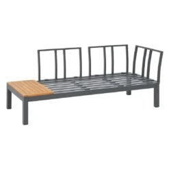 OUTLIV. Venedig Ecklounge 4-tlg. Aluminium/Akazie Anthrazit -GartenMöbelPro Verkäufe outliv venedig ecklounge 4 tlg alu holz 1422270 12