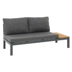 OUTLIV. Venedig Ecklounge 4-tlg. Aluminium/Akazie Anthrazit -GartenMöbelPro Verkäufe outliv venedig ecklounge 4 tlg alu holz 1422270 9