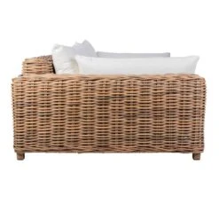 OUTLIV. Versailles Luxury Gartensofa Geflecht Mixed Beige -GartenMöbelPro Verkäufe outliv versailles luxury 2 sitzer sofa stahl geflecht mix beige 4