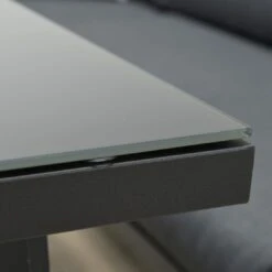 OUTLIV. Wellington Dininglounge 3-tlg. Aluminium/Polster Carbon Black/Reflex Black -GartenMöbelPro Verkäufe outliv wellington loungeecke aluminium polster carbon black reflex black 1247403 9