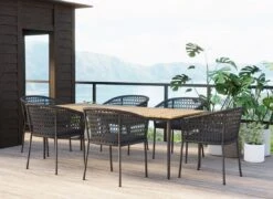 OUTLIV. Zui Gartensessel Aluminium/Rope Inkl. Kissen Charcoal -GartenMöbelPro Verkäufe outliv zui diningsessel aluminium rope inkl kissen 1347404 2