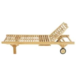 Ploß Archimedes Eco Gartenliege Eco-Teak Teak-Natur -GartenMöbelPro Verkäufe ploss archimedes eco rollliege eco teak teak natur 1000893 5