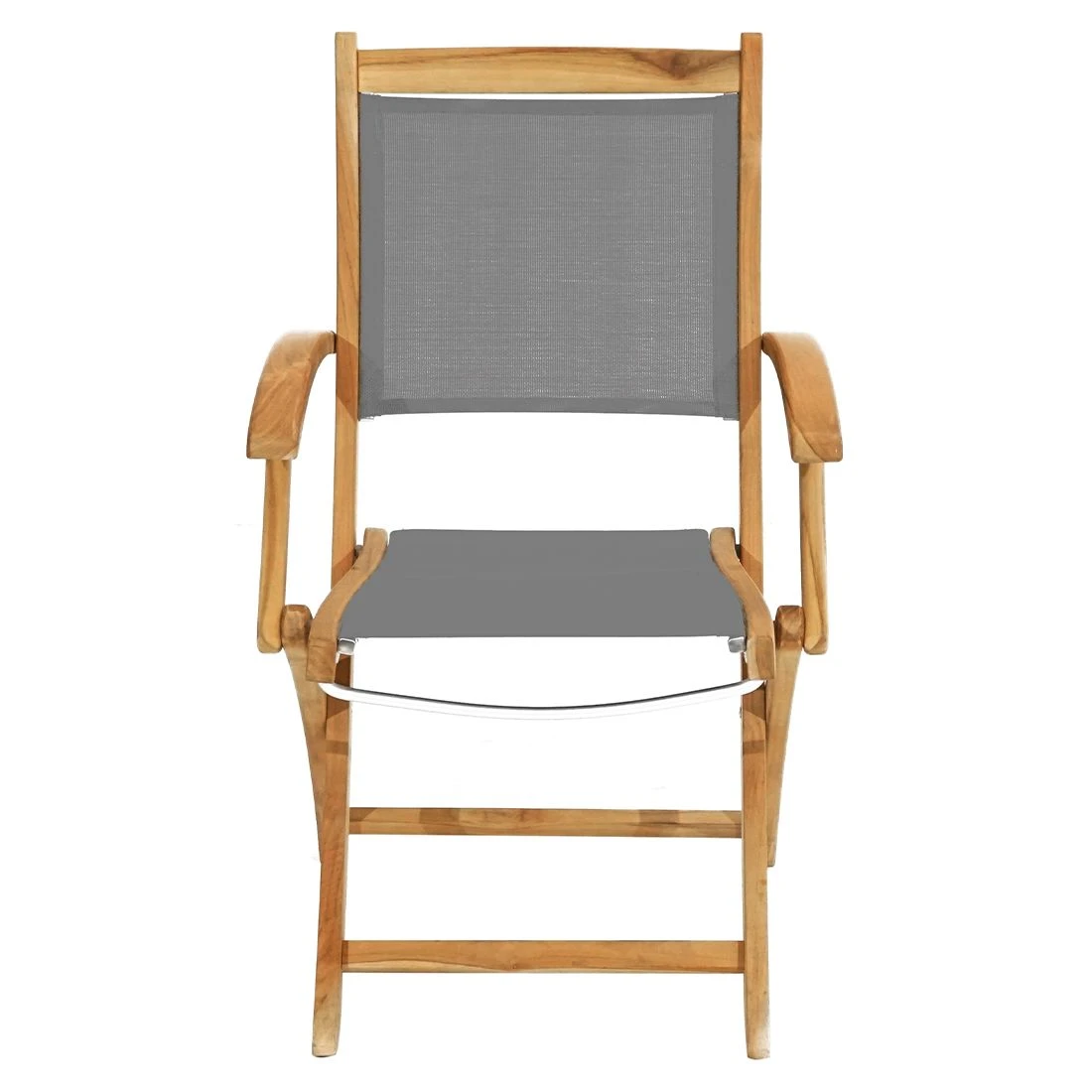 Ploß Manila Klappsessel Akazie/Textilene Natur 4 Ploß Manila Klappsessel Akazie/Textilene Natur – Bild 2