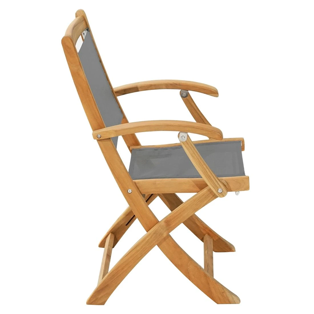 Ploß Manila Klappsessel Akazie/Textilene Natur 5 Ploß Manila Klappsessel Akazie/Textilene Natur – Bild 3