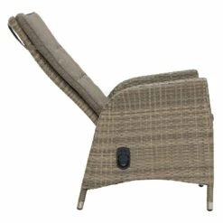 Ploß Nizza Gartensessel Geflecht/Polster Natur-Beige-Braun-Meliert/Savanna -GartenMöbelPro Verkäufe ploss nizza verstellsessel geflecht polster 1361176 10