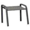 Ploß Tuvalu Hocker Aluminium/Geflecht Grau -GartenMöbelPro Verkäufe ploss tuvalu hocker aluminium geflecht 1367457 1