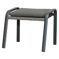 Ploß Tuvalu Hocker Aluminium/Geflecht Grau -GartenMöbelPro Verkäufe ploss tuvalu hocker aluminium geflecht 1367457 2